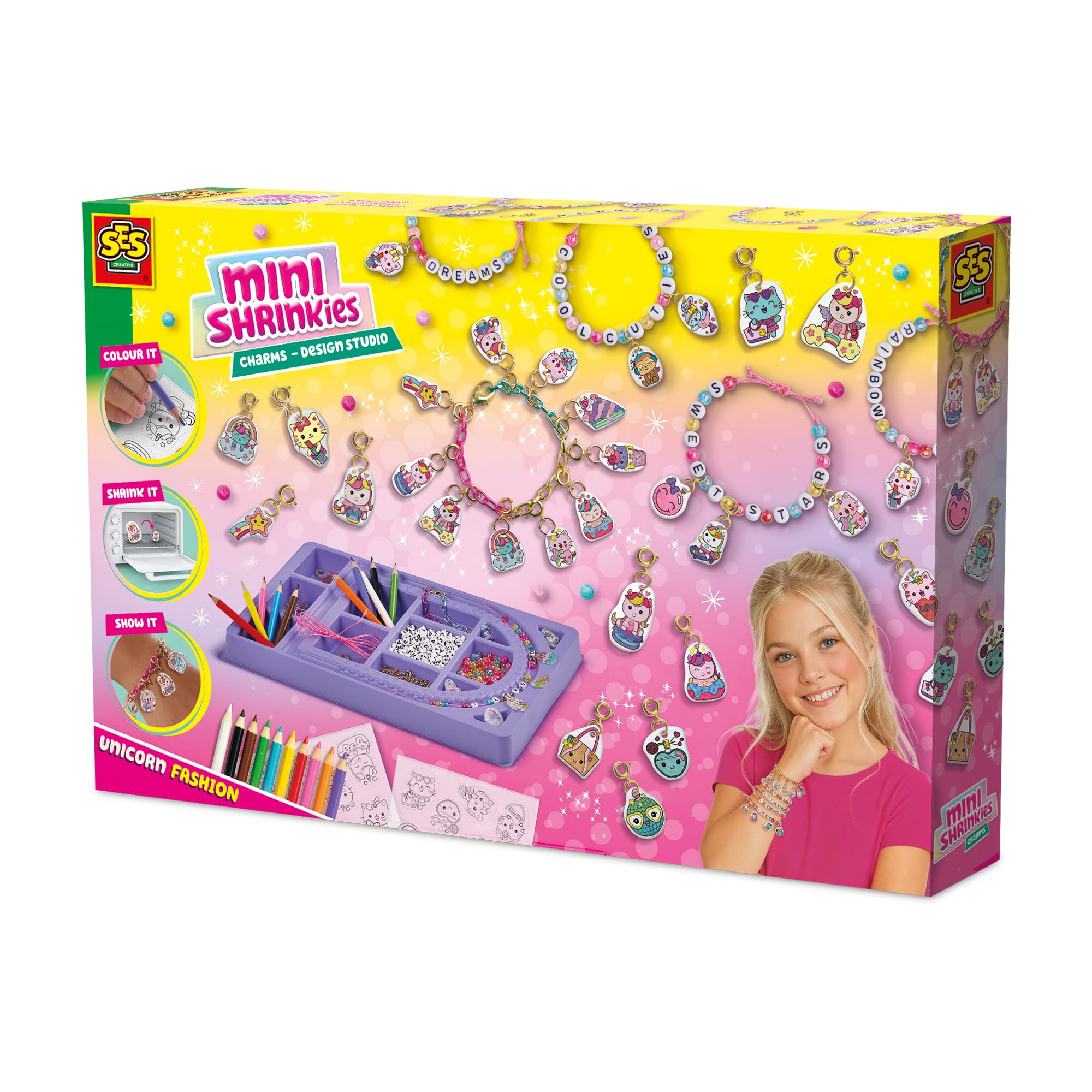 SES Creative - Mini Shrinkies - Charms Design Studio