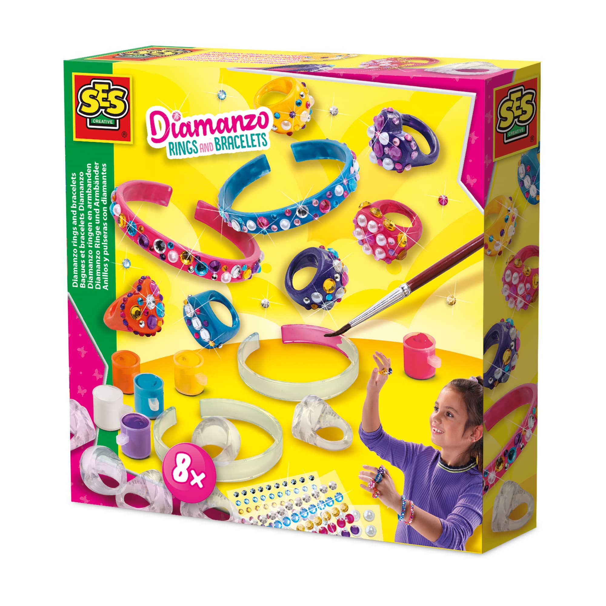 SES Creative - Diamanzo Ringe und Armbänder