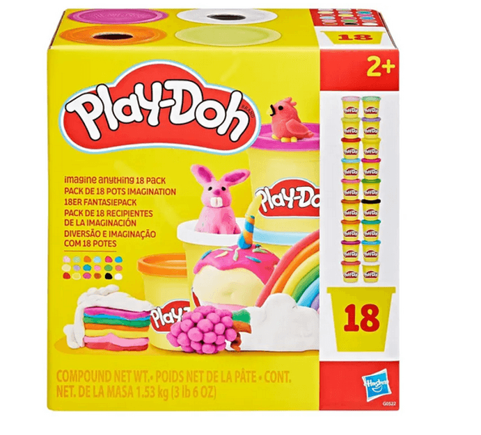 Hasbro - Play-Doh 18er Fantasiepack