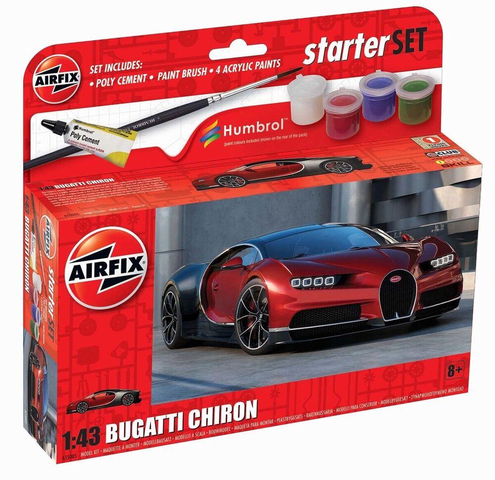 Airfix A55005 Starter Set - Bugatti Chiron