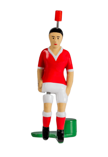 Tipp-Kick Fußball - Kicker, rot