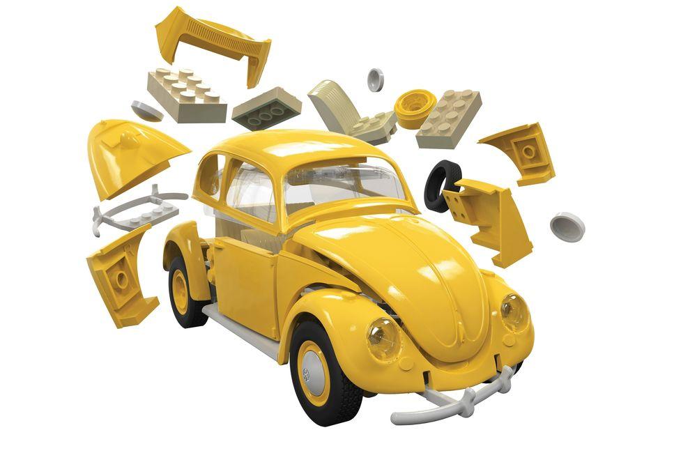Produktbild Airfix J6023 - QUICKBUILD VW Beetle yellow 2 von 3