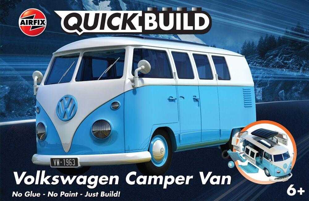 Airfix: QUICKBUILD VW Camper Van - Blue (1606024)