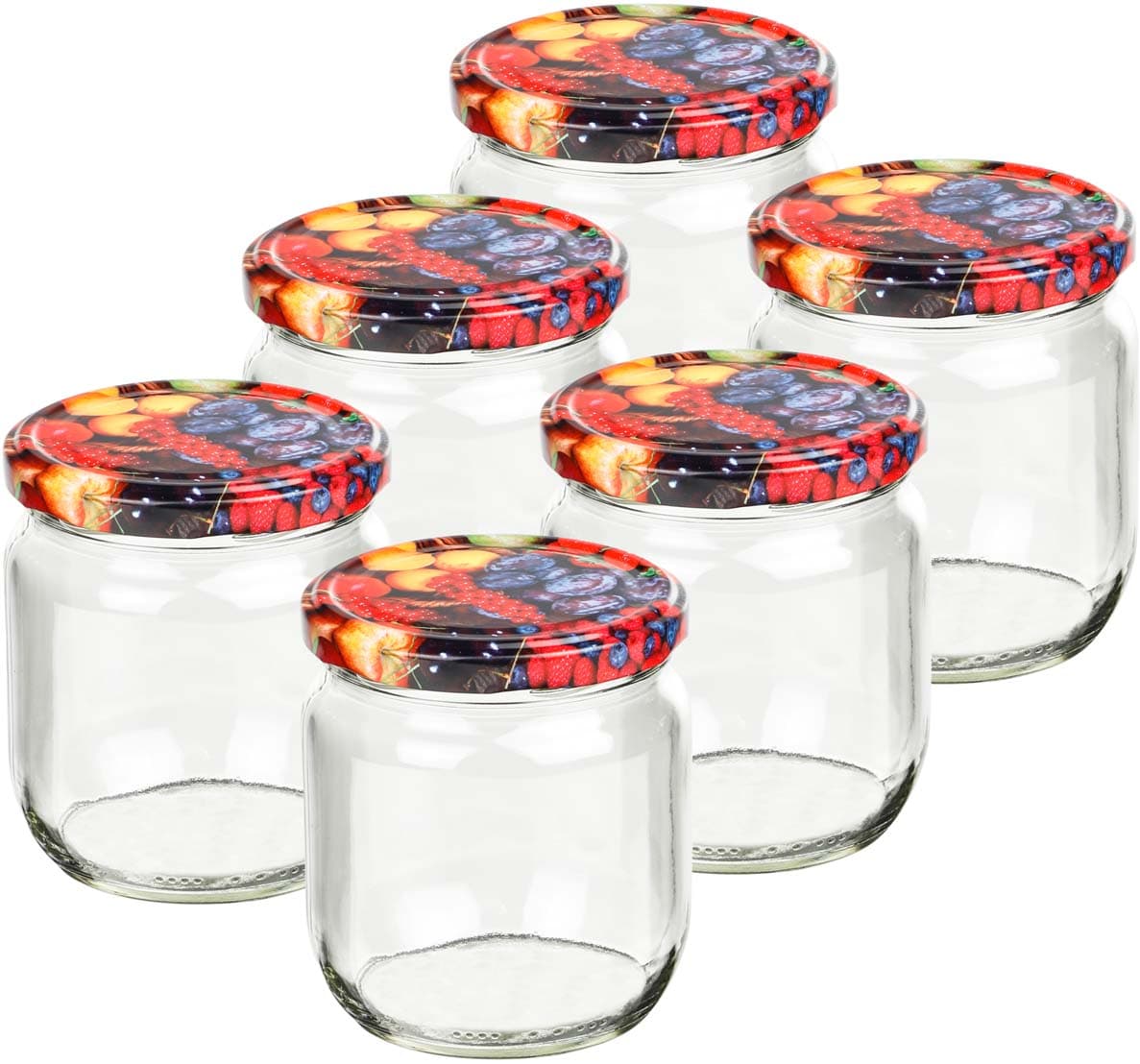 HI Vorratsglas 425ml 6er Set