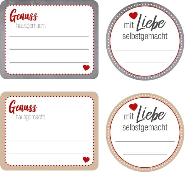 HI Sticker Set"Einmachen"30-tlg.