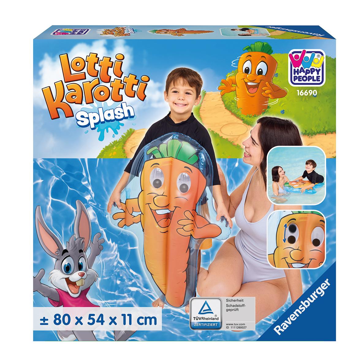 Produktbild Happy People - Ravensburger Outdoor - Lotti Karotti Kinder Luftmatratze 6 von 8