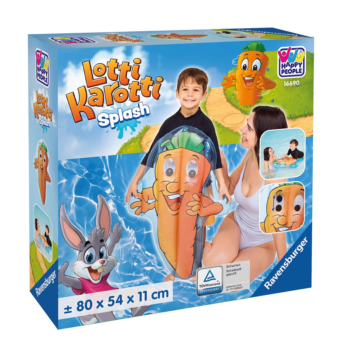 Produktbild Happy People - Ravensburger Outdoor - Lotti Karotti Kinder Luftmatratze 7 von 8