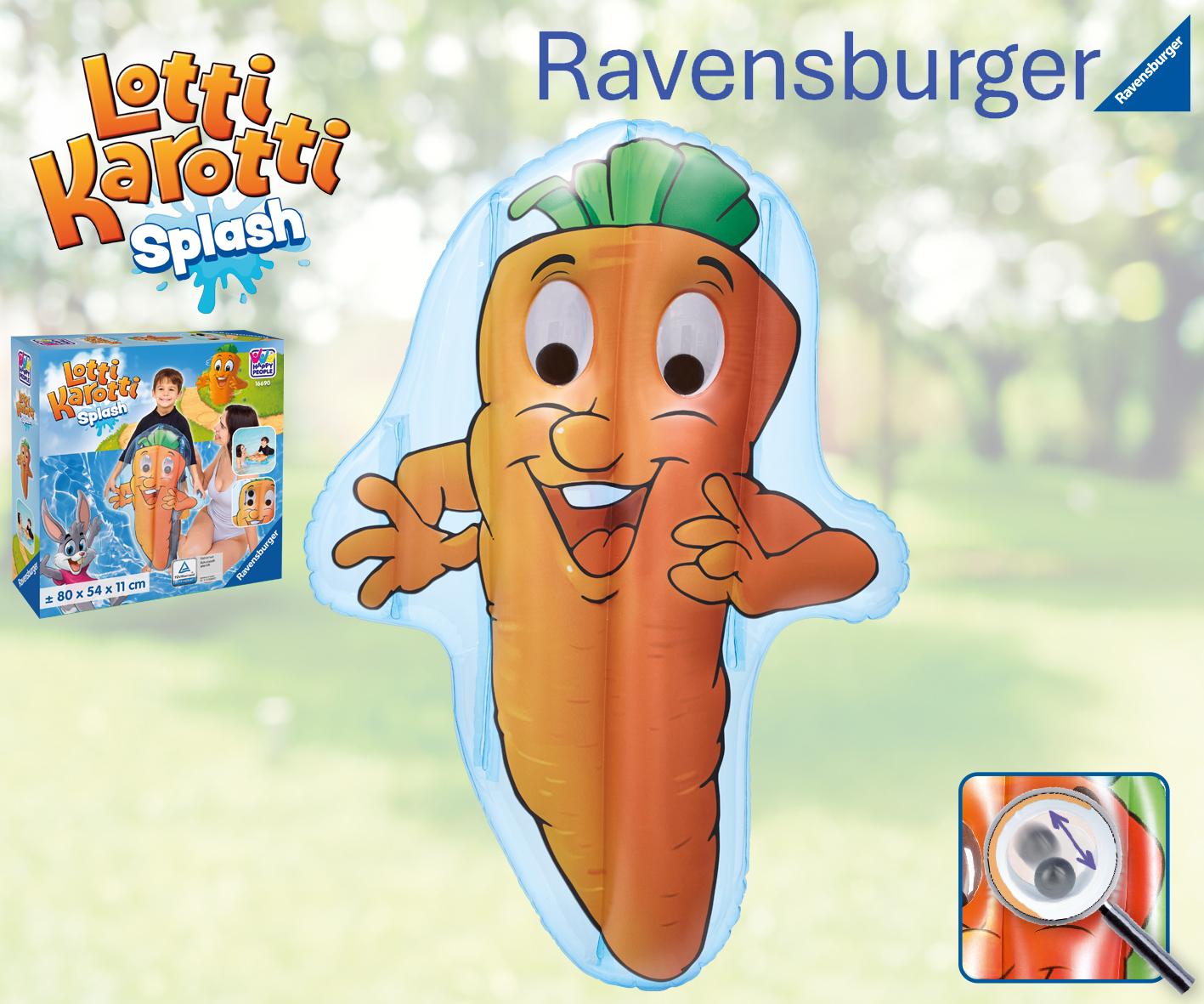Produktbild Happy People - Ravensburger Outdoor - Lotti Karotti Kinder Luftmatratze 8 von 8