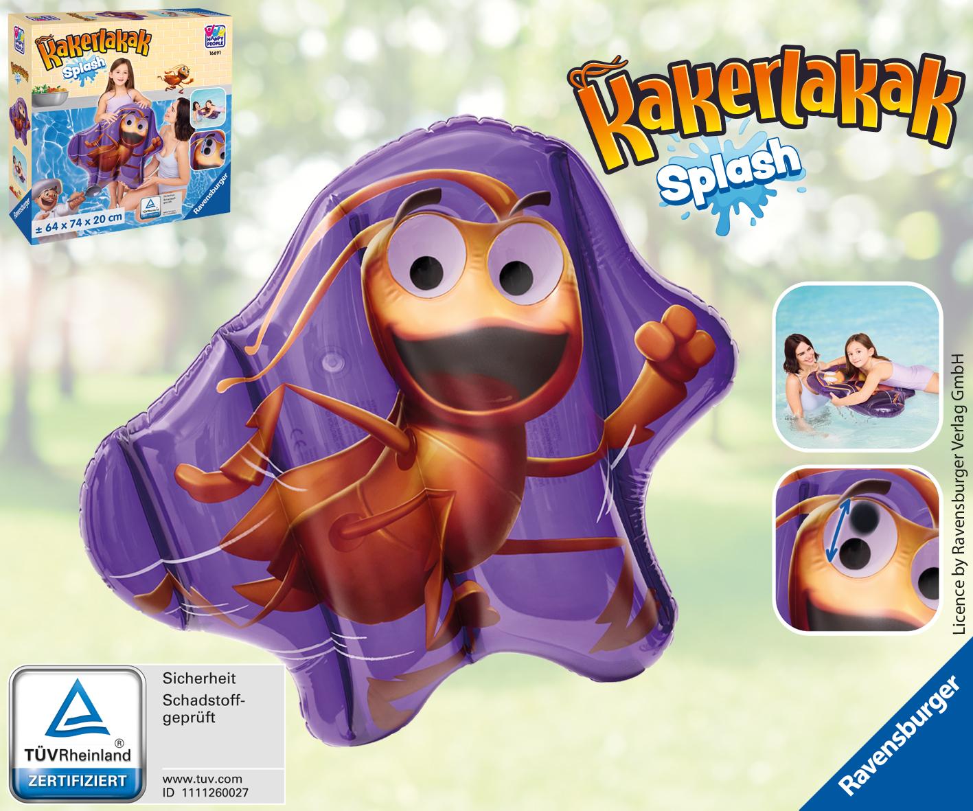 Happy People - Ravensburger Outdoor - KAKERLAKAK Kinder Luftmatratze 