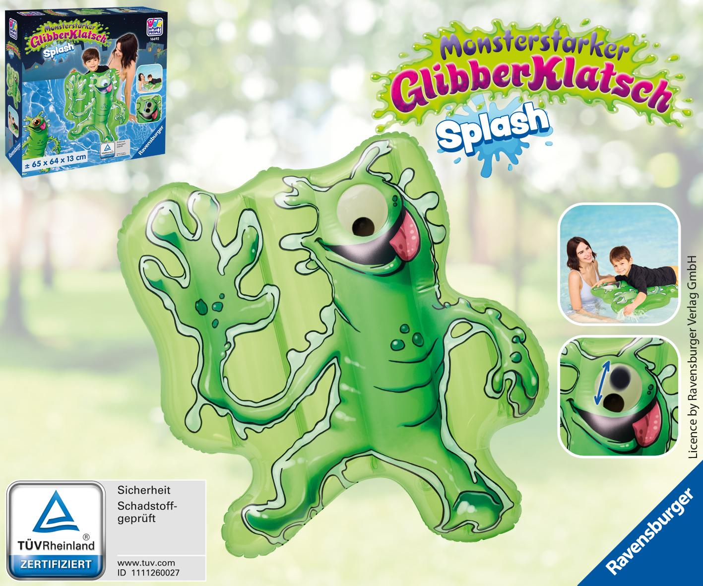Happy People - Ravensburger Outdoor - Glibberklatsch Kinder Luftmatratze