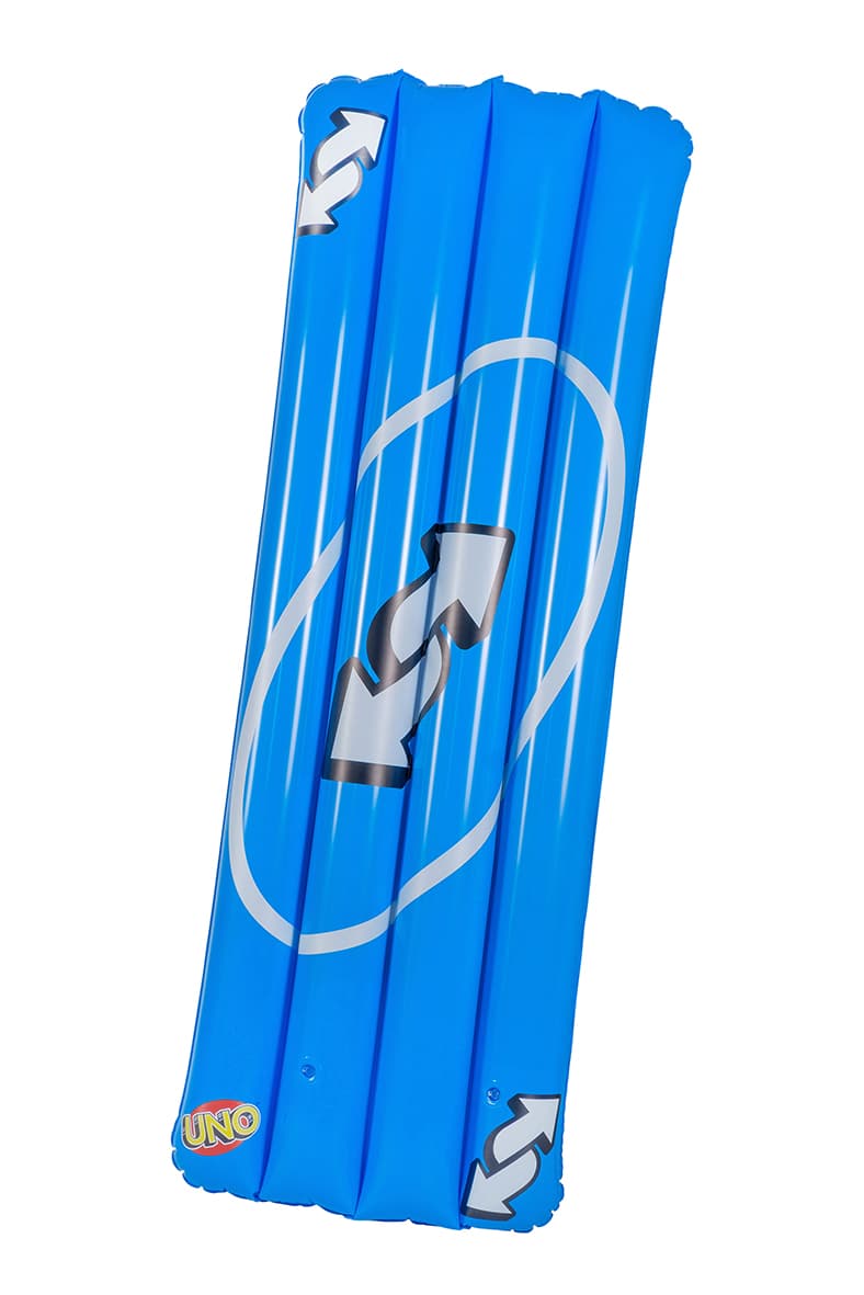 Luftmatratze "UNO" im Design der bekannten Spielkarte, 170x63cm  