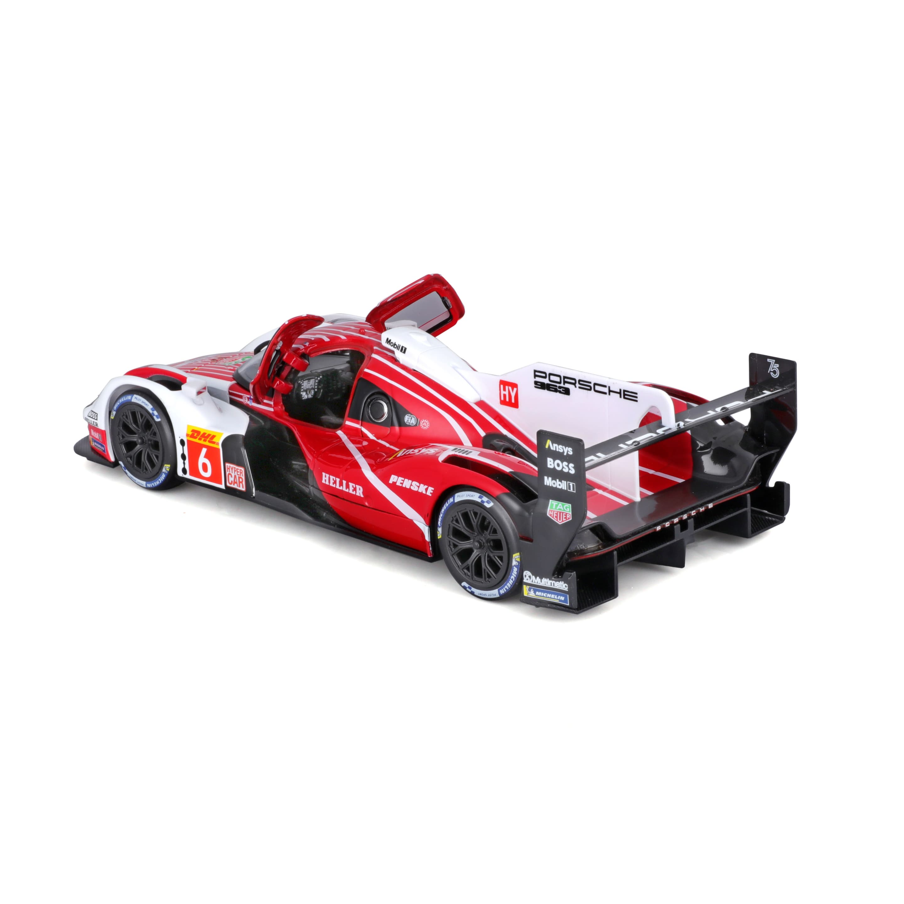 Produktbild Bburago - 1:24 Porsche 963 Penske (2024) 3 von 13