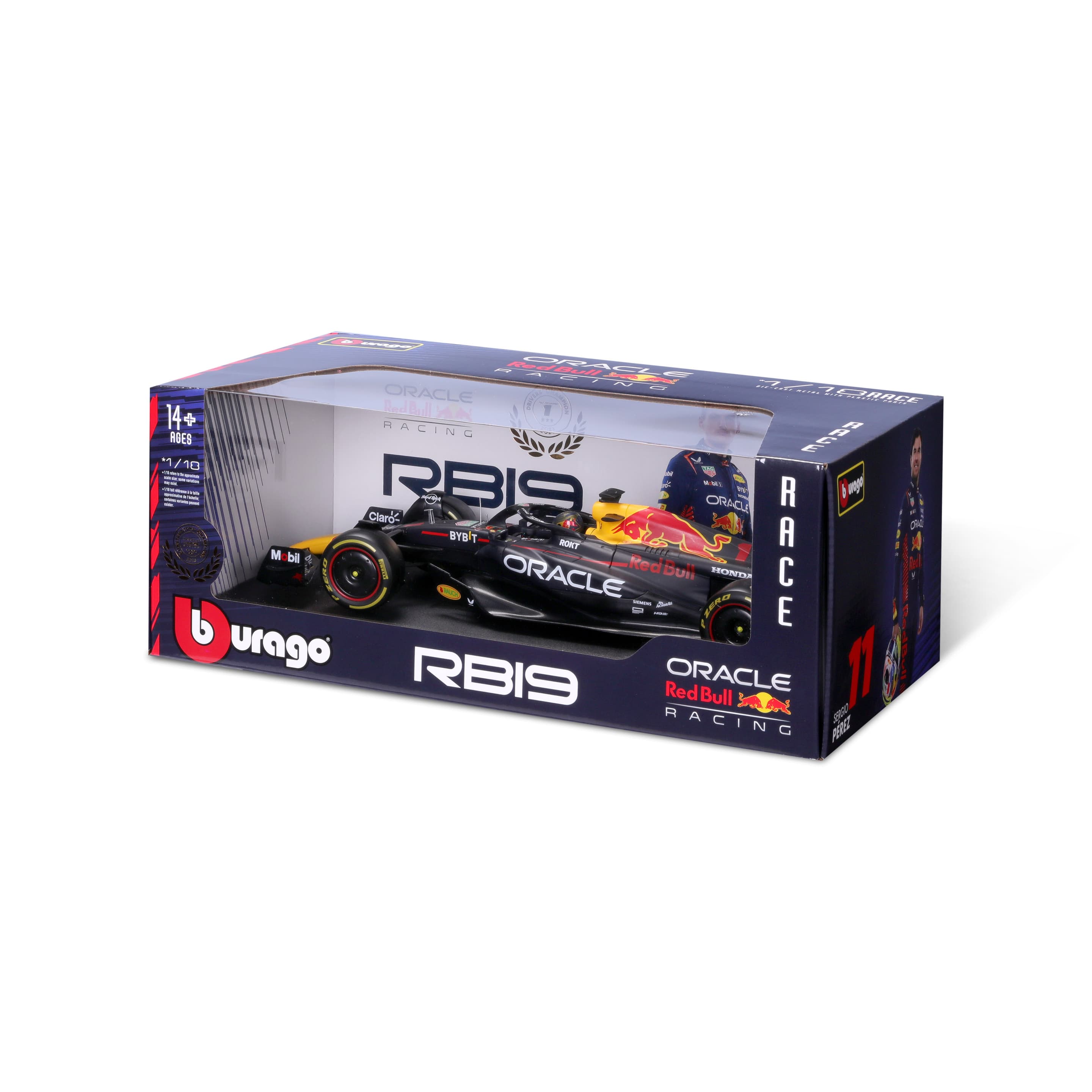 Produktbild Bburago - 1:18 Formel 1 Red Bull RB19 (2023) - Max Verstappen 12 von 12