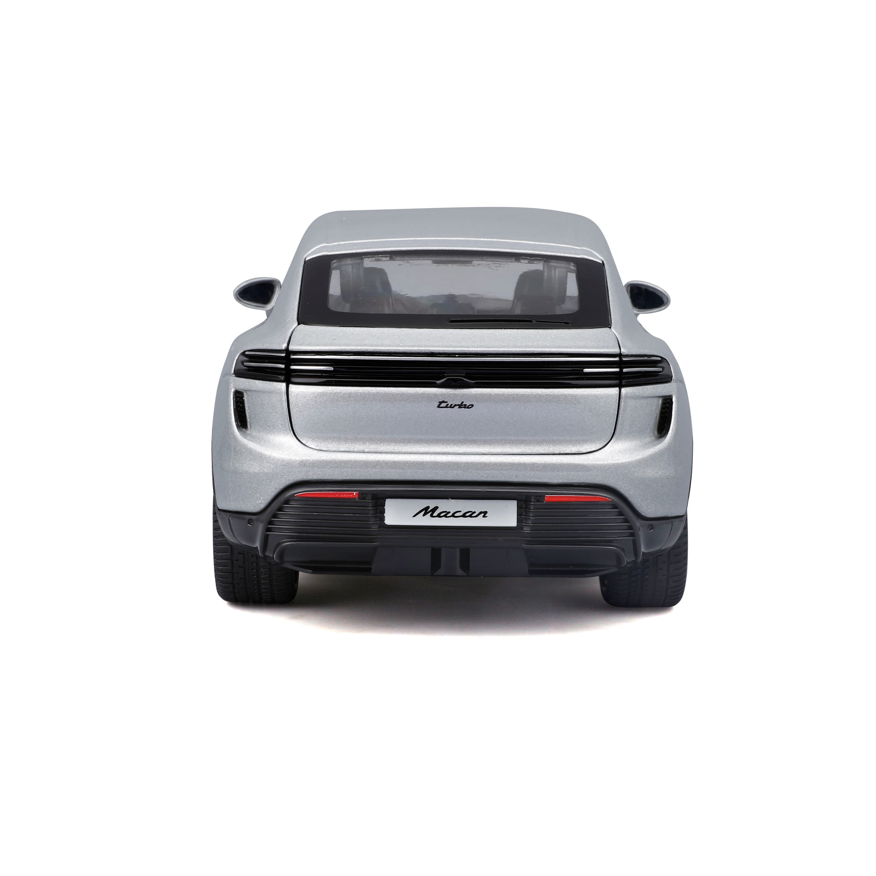Produktbild Bburago - 1:24 Porsche Macan Turbo 4 Electric (2024) silber 4 von 8