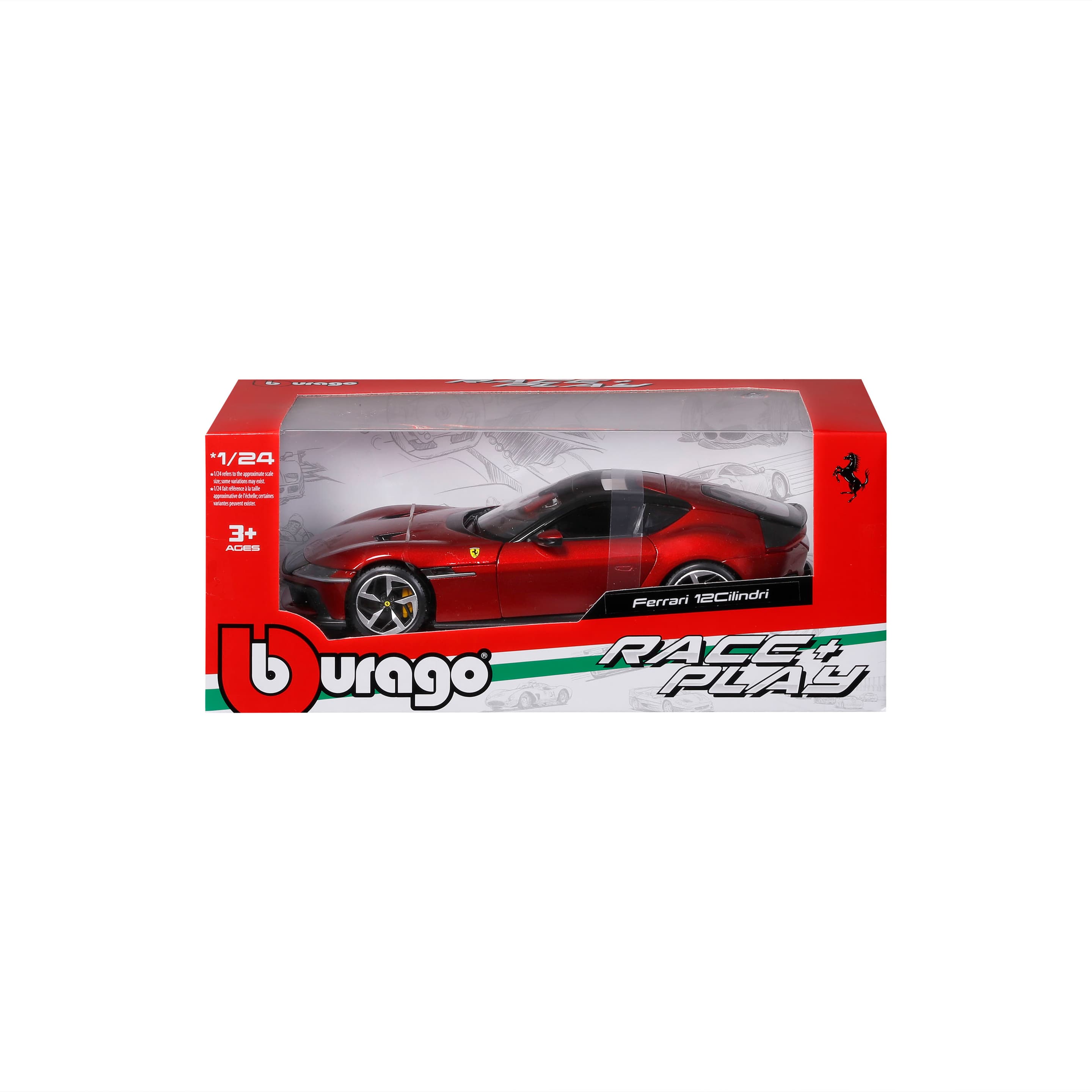Produktbild Bburago - 1:24 Ferrari 12 Cillindri rot 8 von 8
