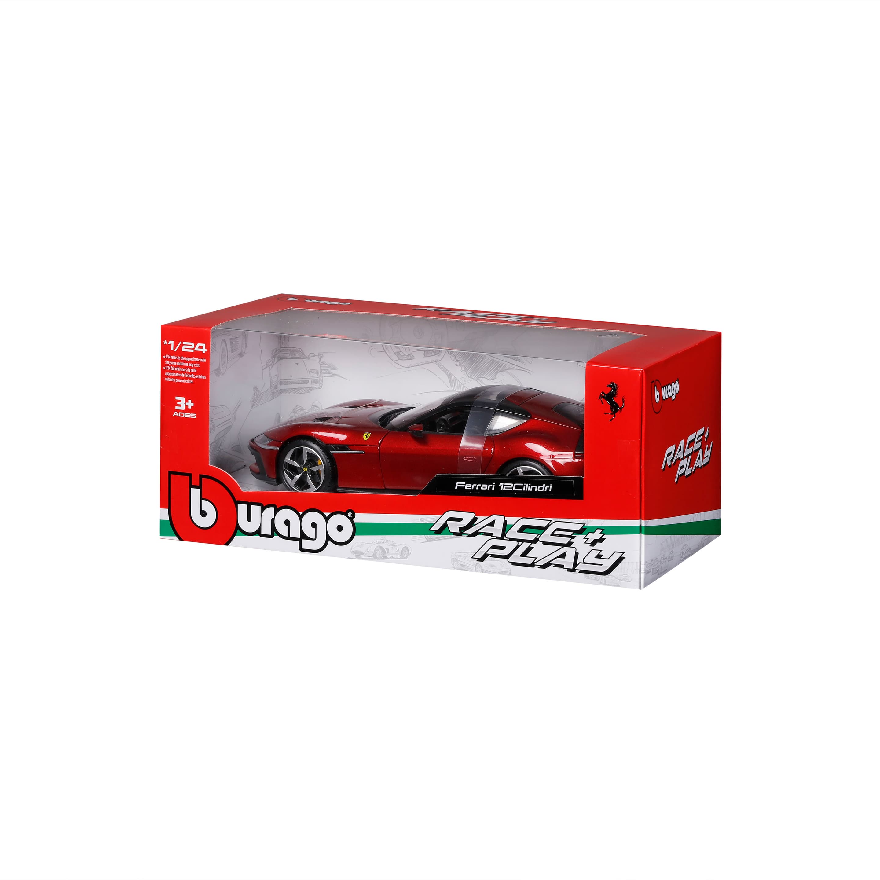 Produktbild Bburago - 1:24 Ferrari 12 Cillindri rot 7 von 8