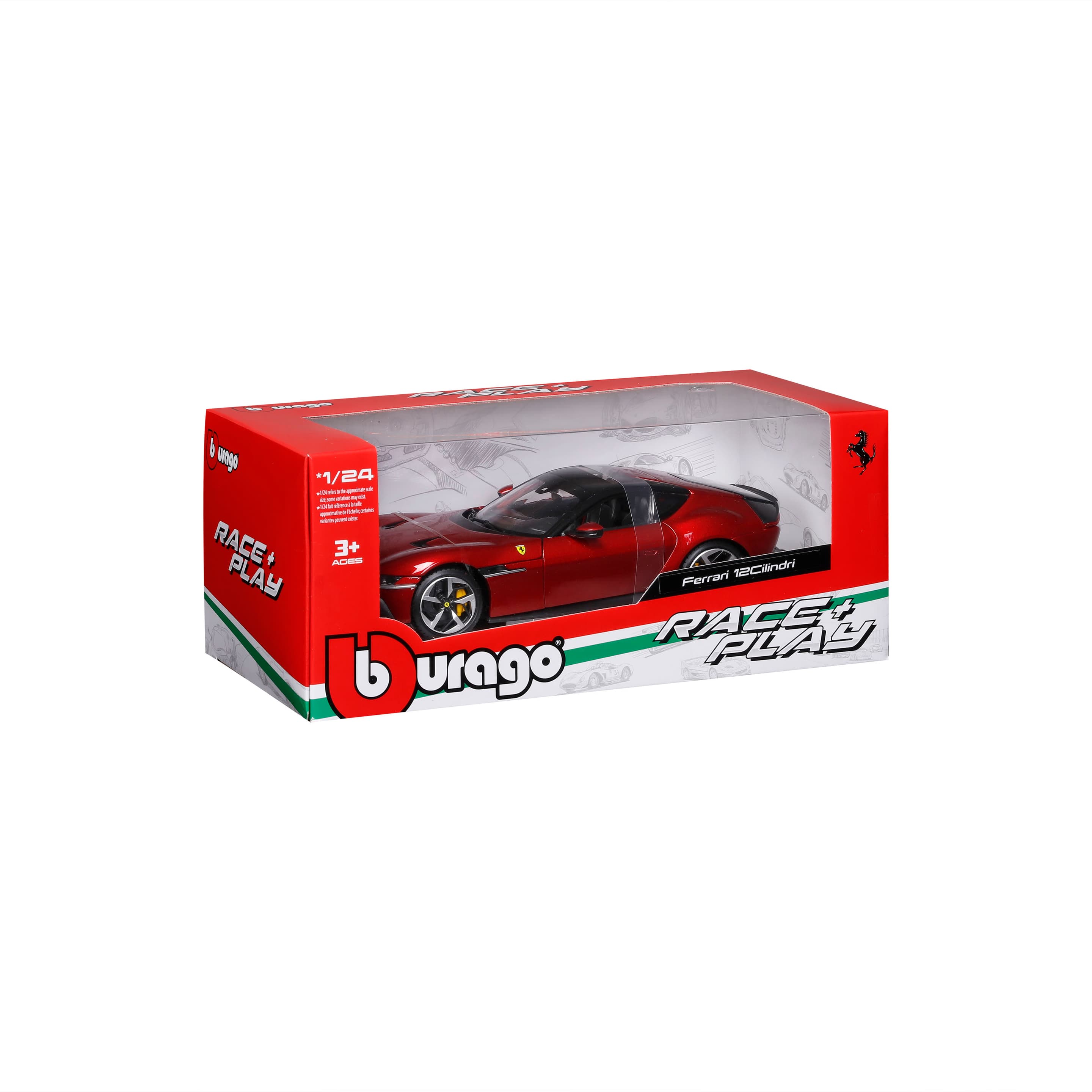 Produktbild Bburago - 1:24 Ferrari 12 Cillindri rot 6 von 8