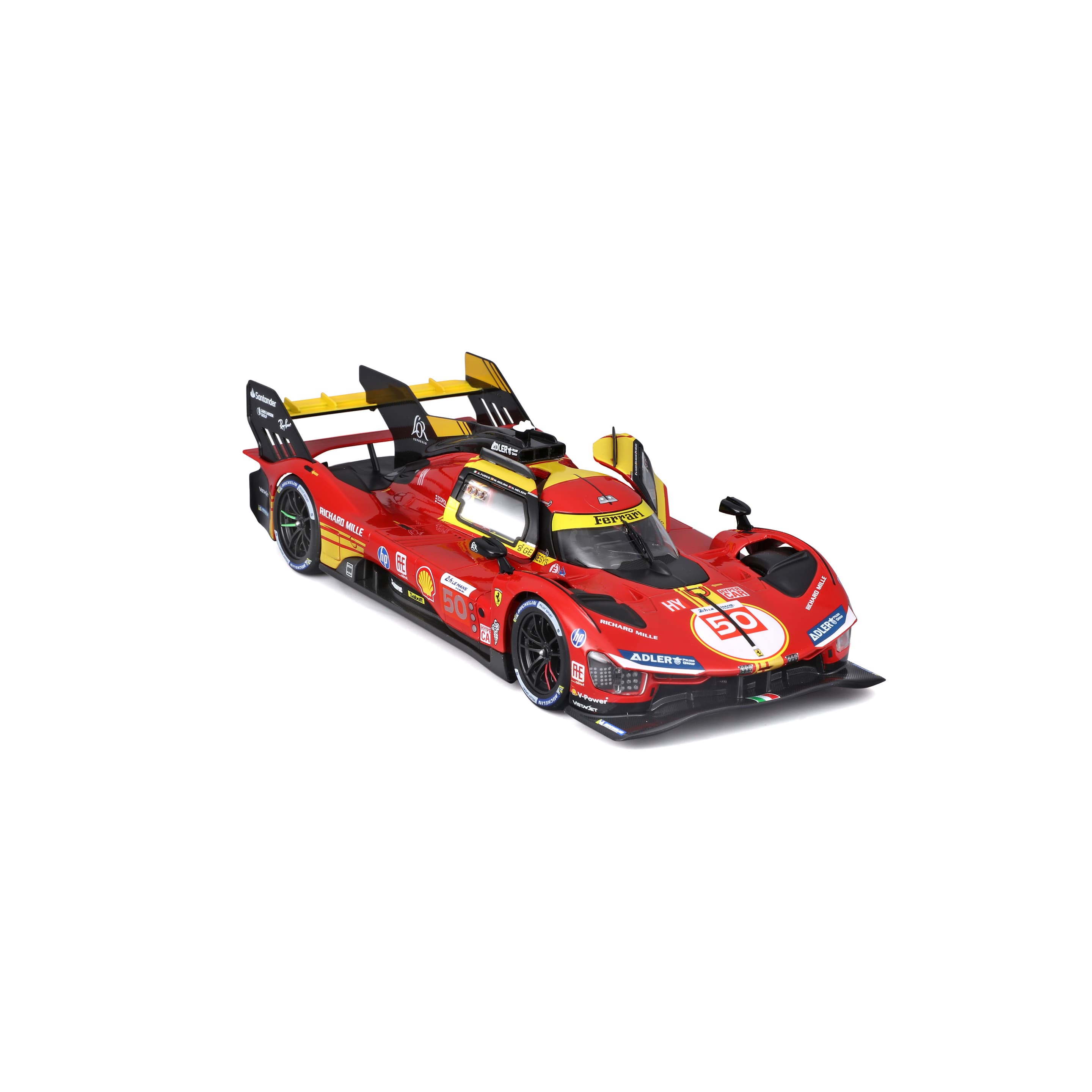 Produktbild Bburago - 1:24 Ferrari 499P LMH 50 Sieger LeMans (2024) 2 von 8