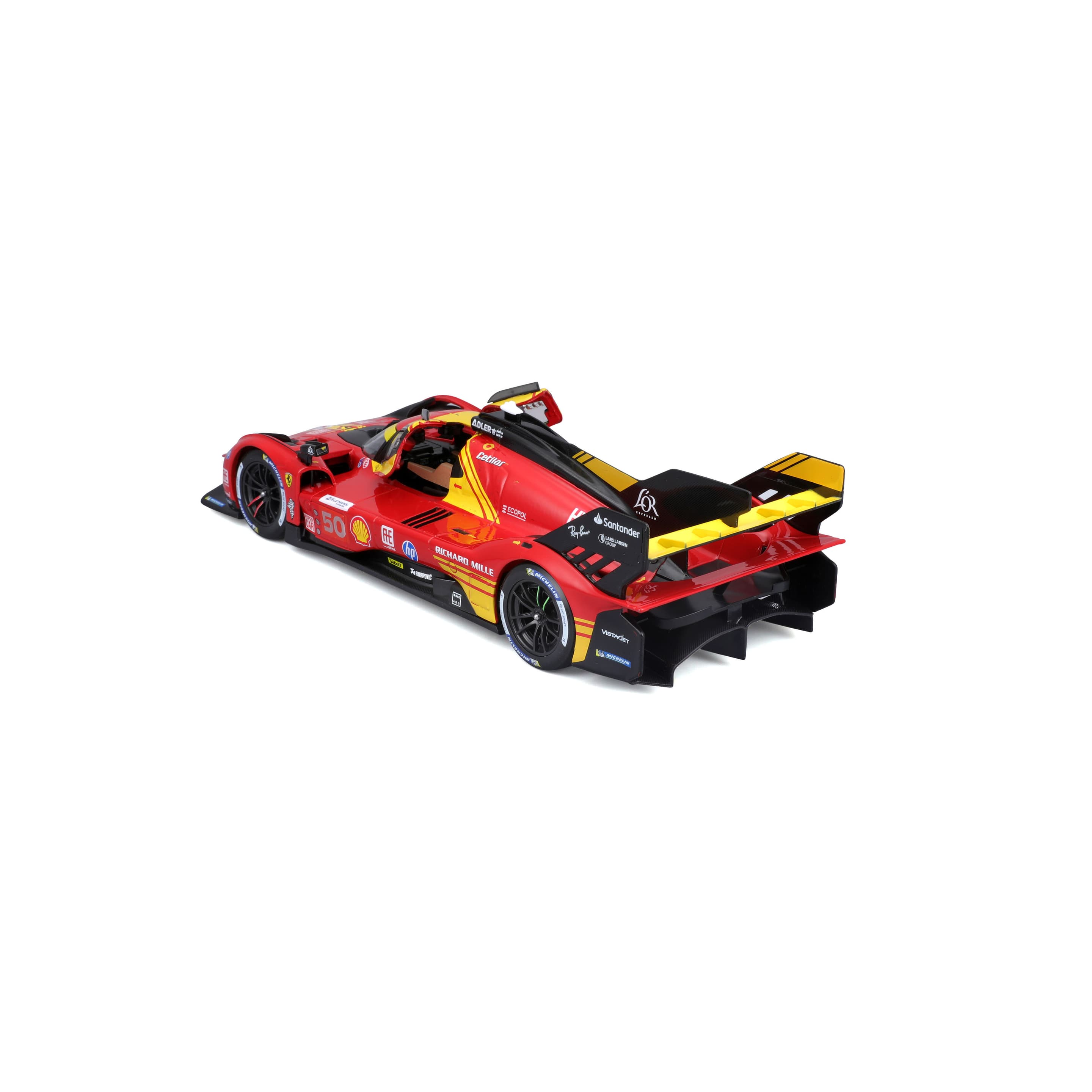 Produktbild Bburago - 1:24 Ferrari 499P LMH 50 Sieger LeMans (2024) 8 von 8
