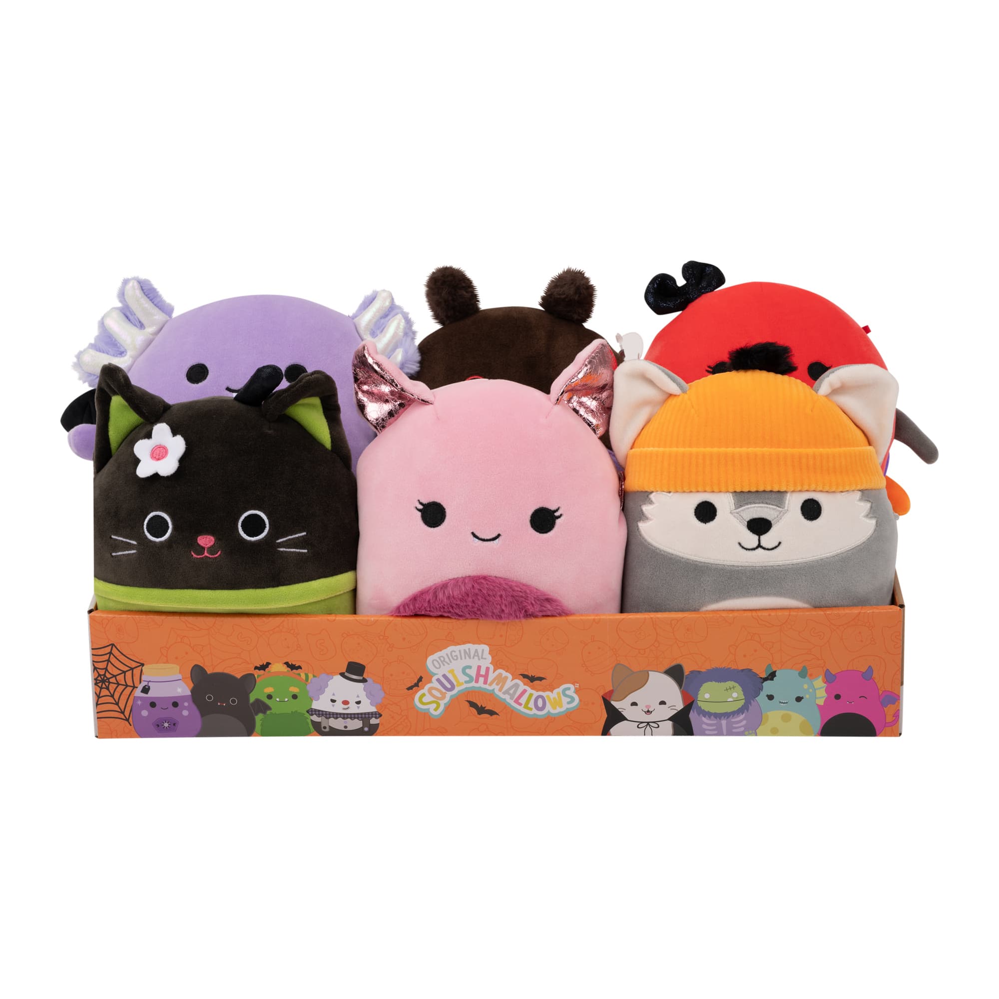 Squishmallows Halloween-Sortiment, sortiert 19cm