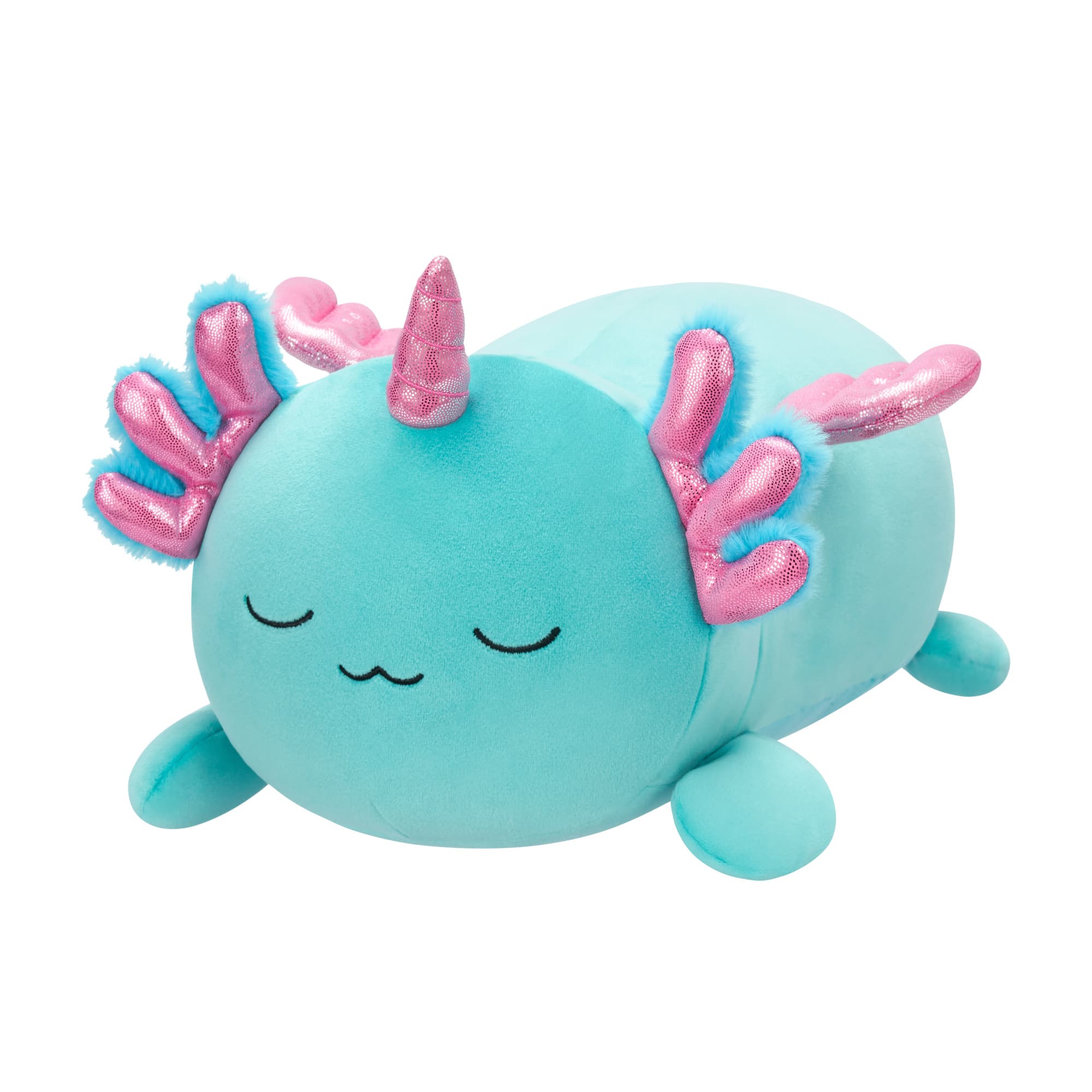 Squishmallows Sleep-A-Mallows Bellamy das Axolotl-Einhorn 30 cm 