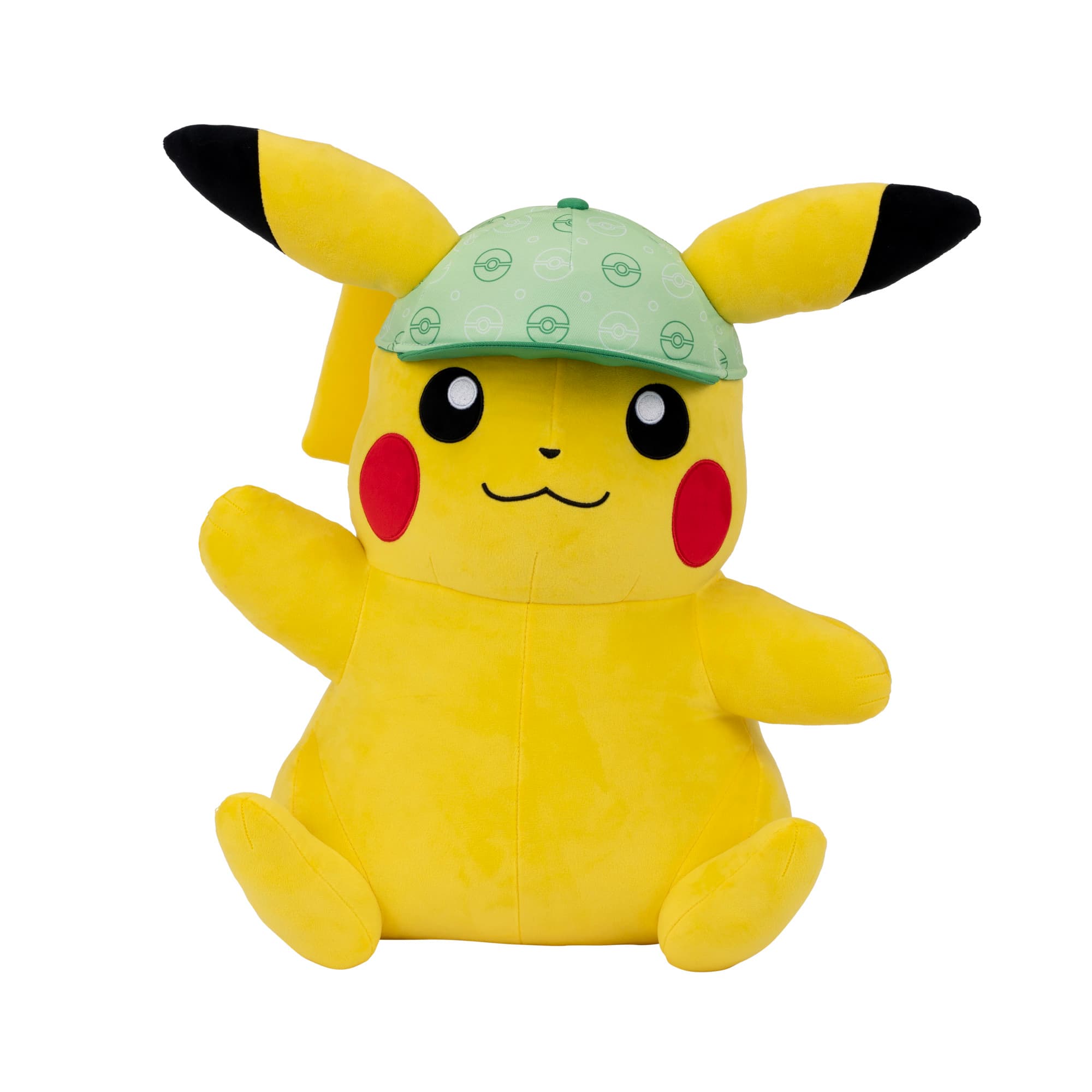Pokémon XXL Pikachu mit Mütze, 60cm Plüsch