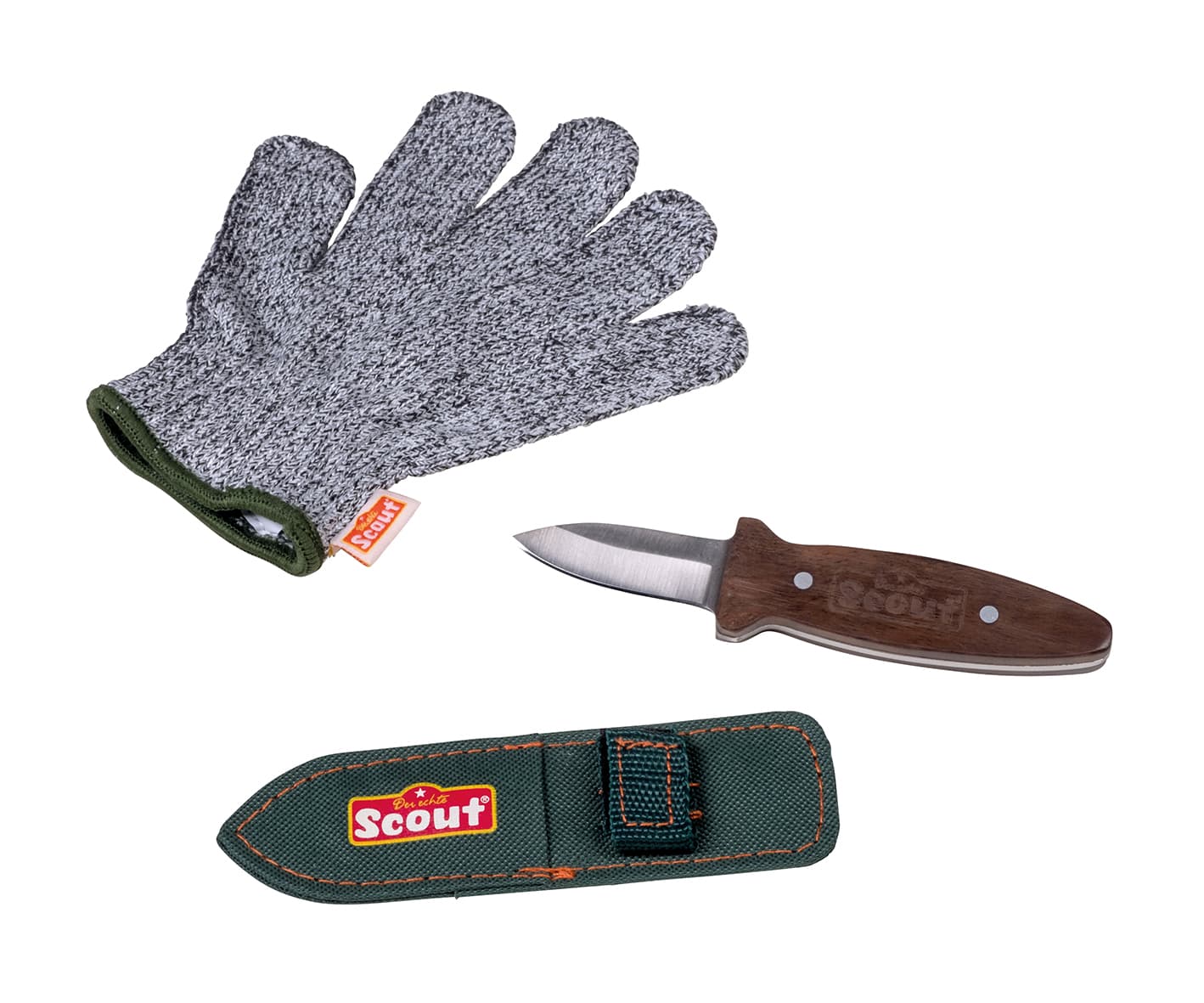 Produktbild SCOUT Kindermesser braun – Sicher schnitzen für kleine Abenteurer 2 von 3