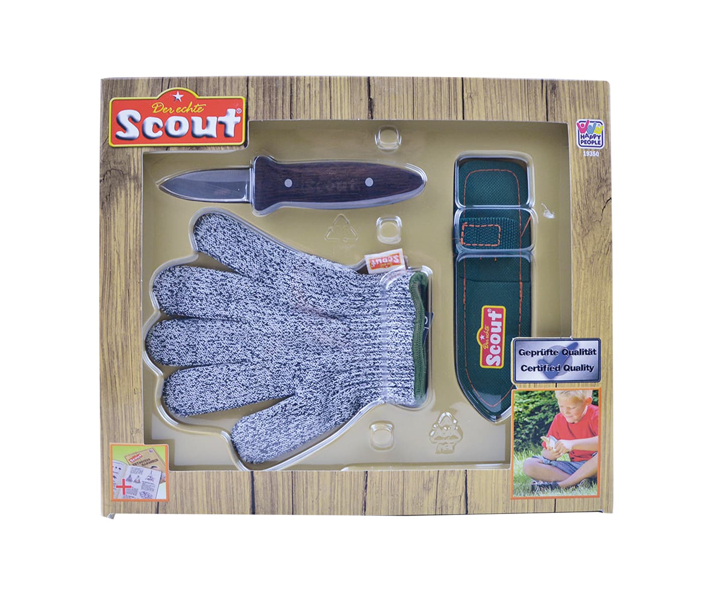 Produktbild SCOUT Kindermesser braun – Sicher schnitzen für kleine Abenteurer 3 von 3
