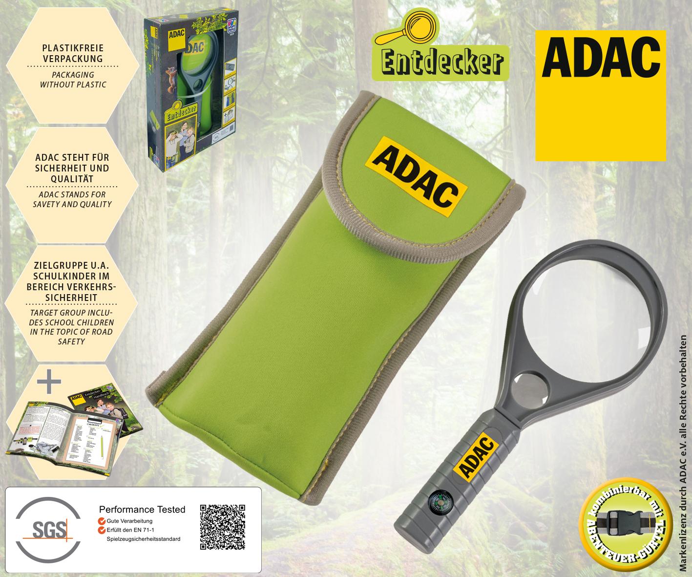 Happy People - ADAC Entdecker - 19510 Lupe mit Kompass im Griff