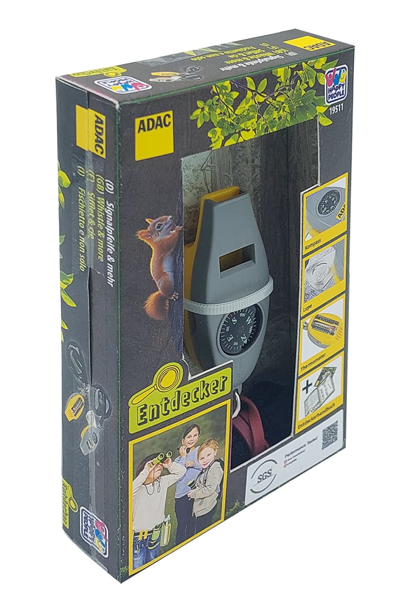 Produktbild Happy People - ADAC Entdecker - 19511 Signalpfeife mit Karabiner 7 von 7