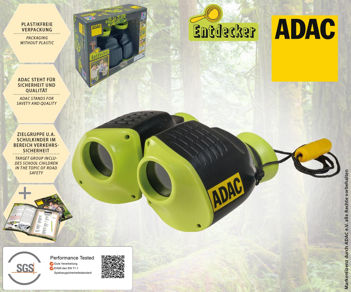 Happy People - ADAC Entdecker - 19512 Fernglas mit Gummierung