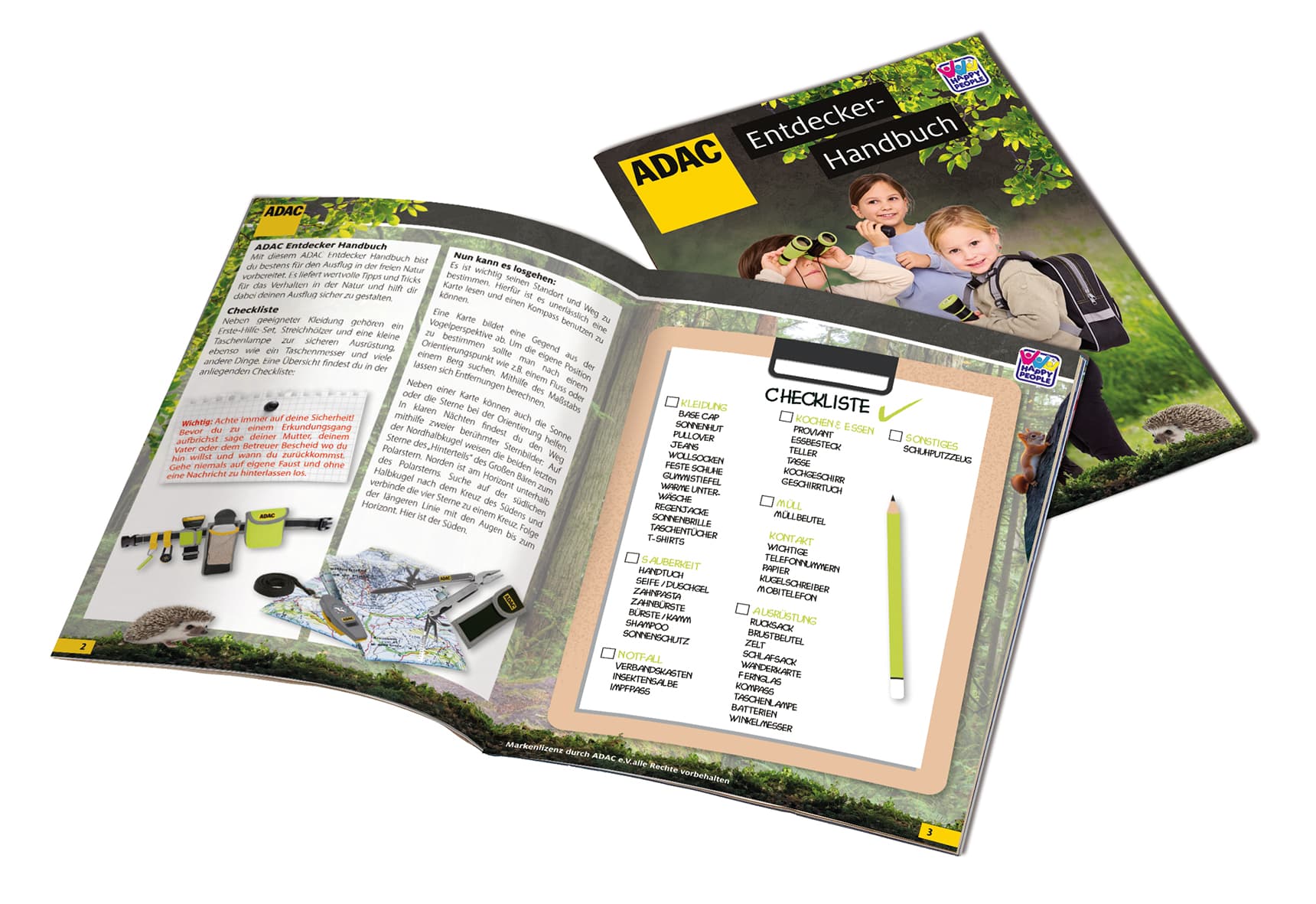Produktbild Happy People - ADAC Entdecker - 19515 LED Stirnlampe mit 7 LED 4 von 5