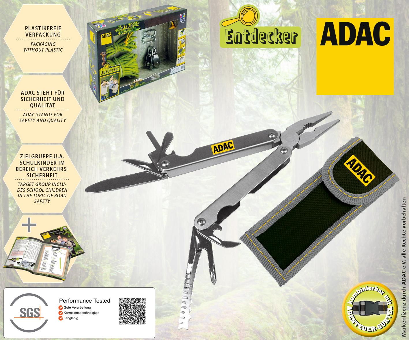Happy People - ADAC Entdecker - 19552 Mulltifunktionswerkzeug