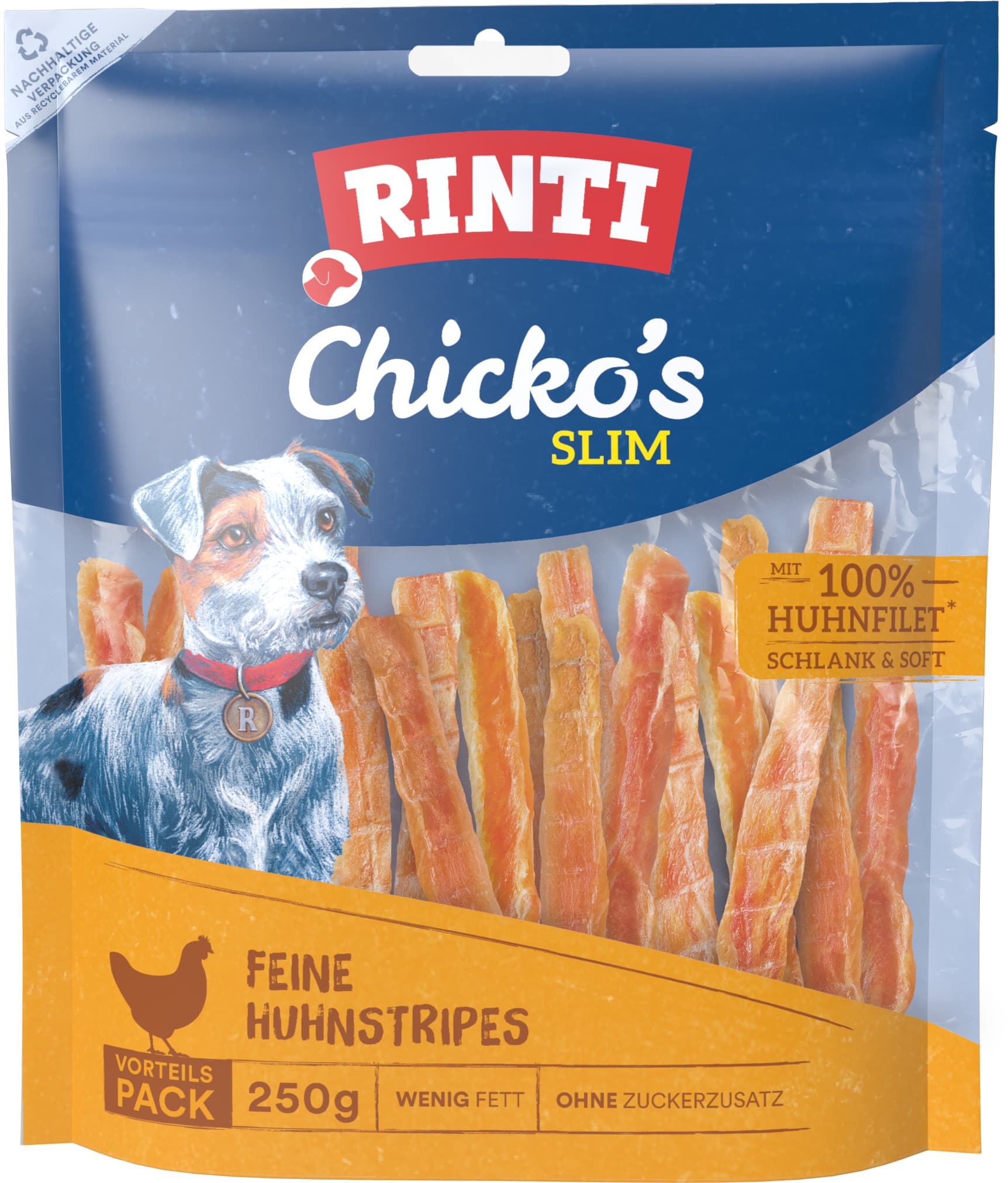RINTI Hundesnack Chicko Slim Huhn Vorratspack