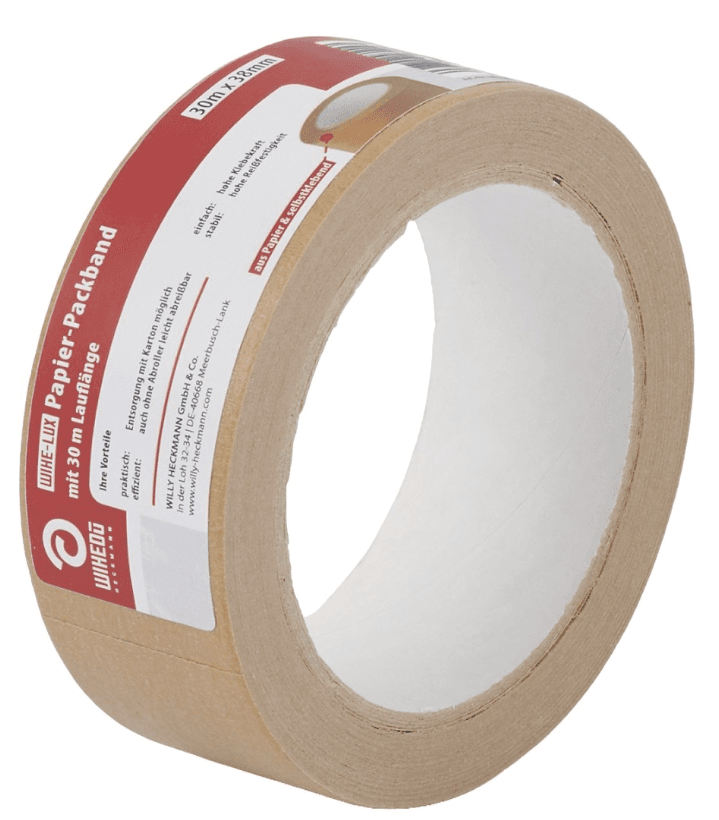 WIHE-lux Papierpackband 3m x 38mm