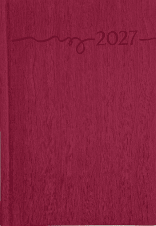 Kalender-Buch 2027 A6 Acero Pink
