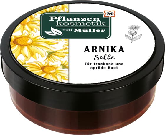 Pflanzenkosmetik von Müller Arnikasalbe