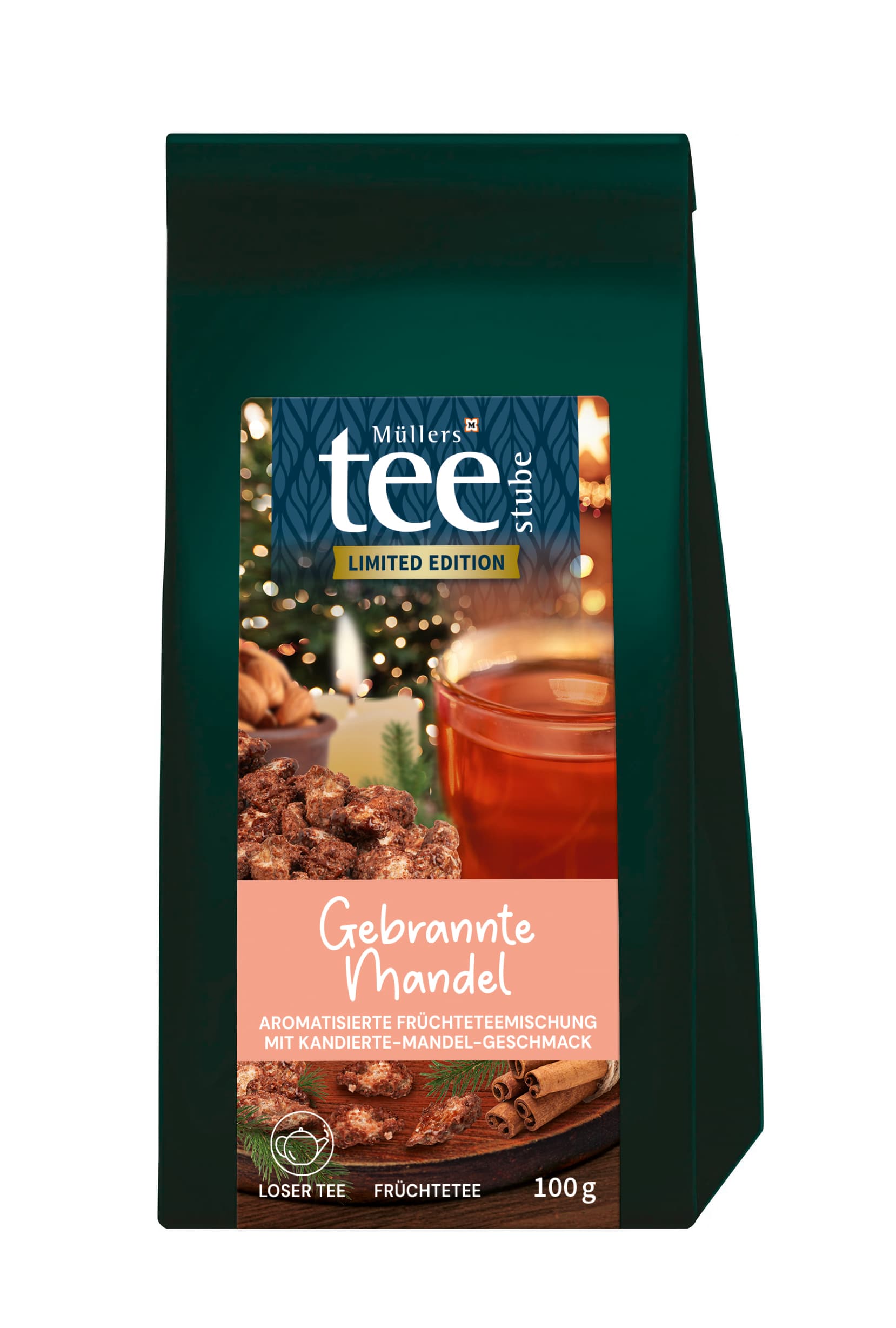 Müllers Teestube Früchtetee Süße Mandel
