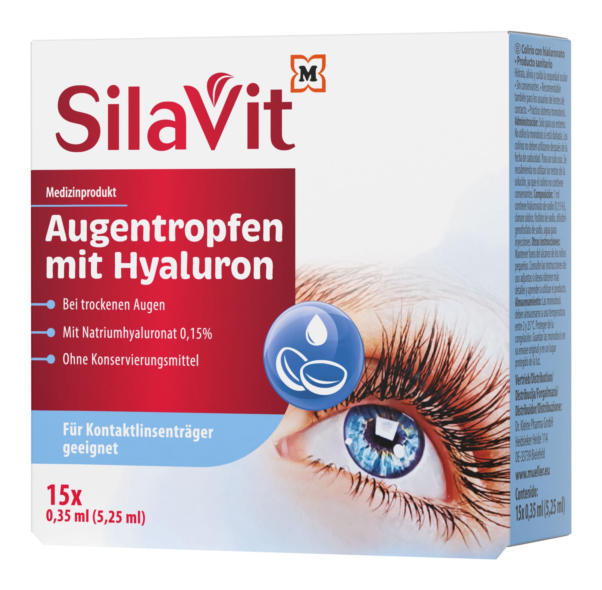 SilaVit  Augentropfen Hyaluron