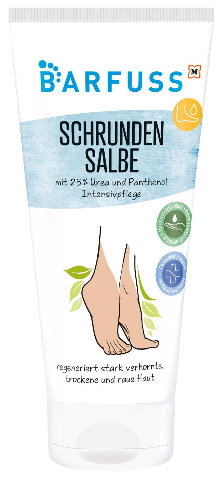 BARFUSS Schrundensalbe Urea Panthenol Keratin