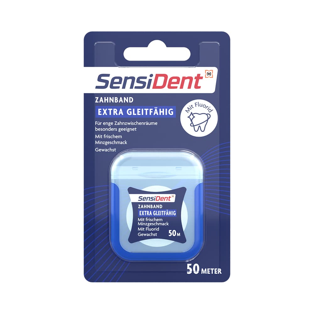 SensiDent Zahnseide extra gleitfähig
