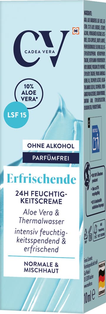 CV Erfrischende 24h Feuchtigkeitscreme