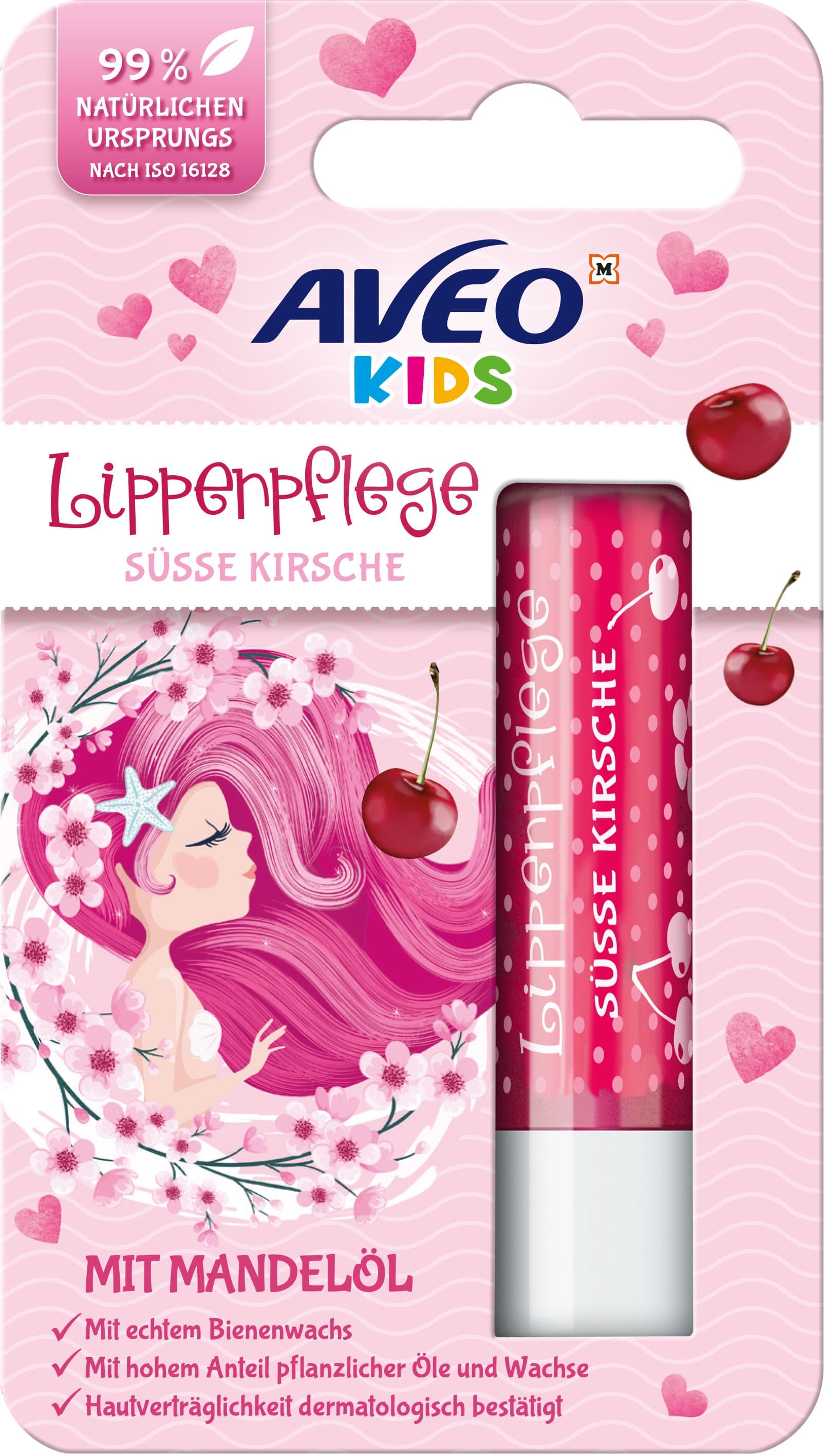 AVEO Kids Süsse Kirsche Lippenpflege
