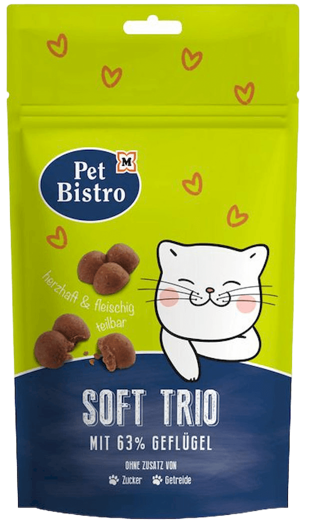 Pet Bistro Katzensnack Soft Trio