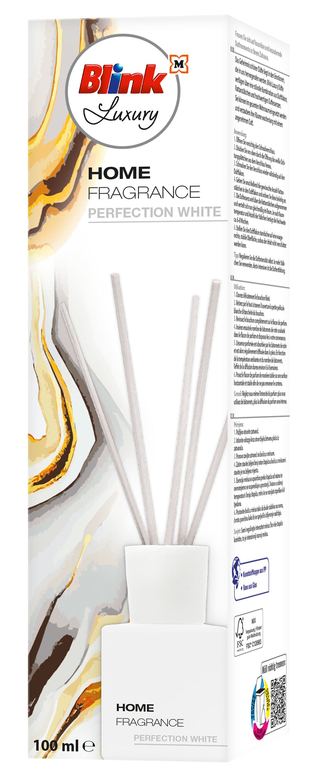 Blink Luxury Home Fragrance Perfection White