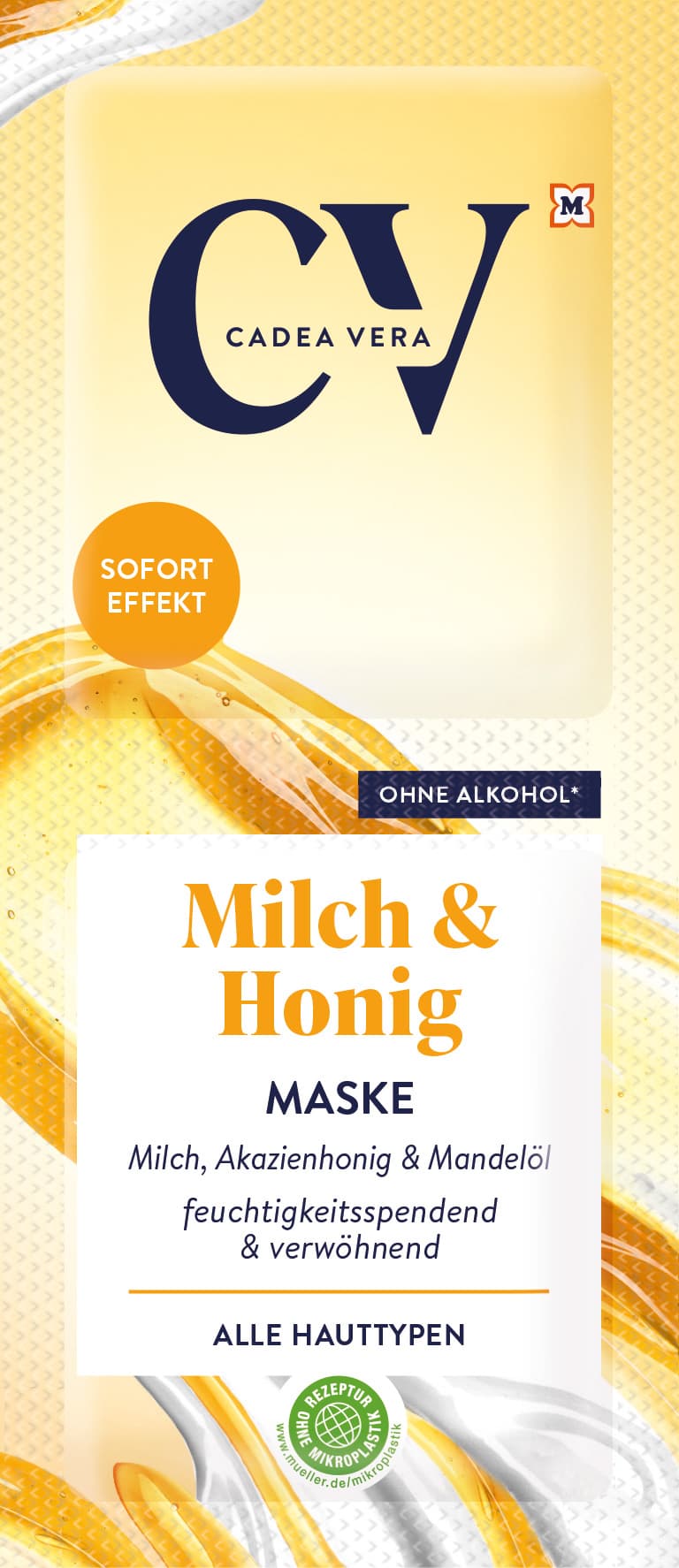 CV Milch & Honig Maske