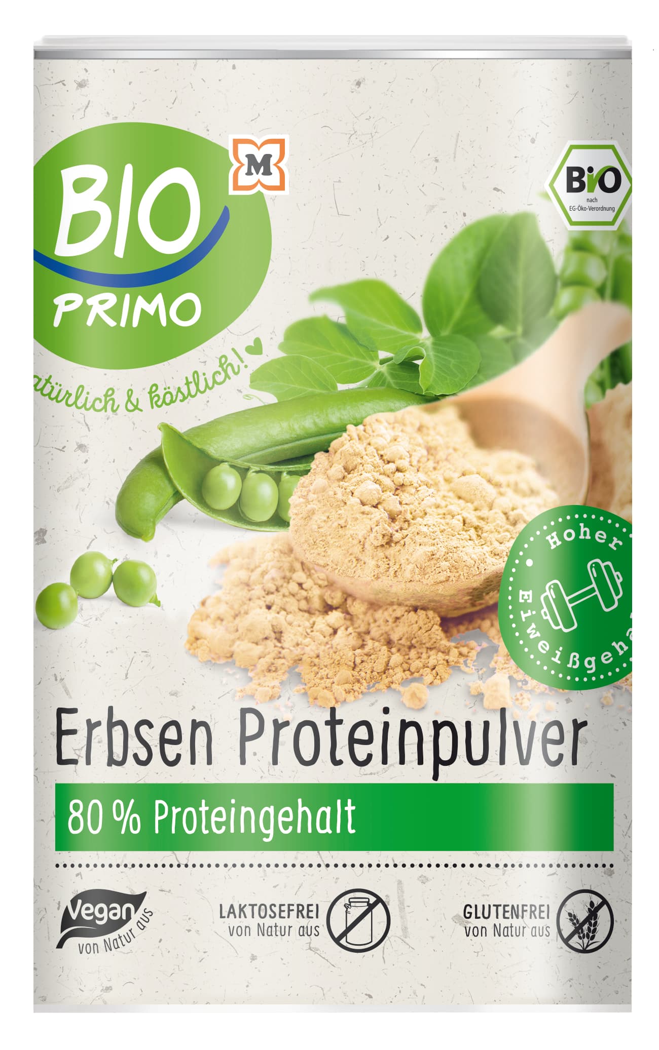 BIO PRIMO Bio Erbsen Proteinpulver