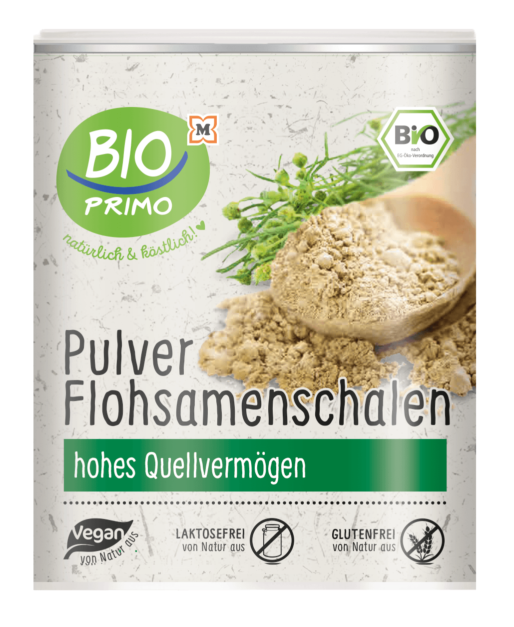 BIO PRIMO Bio Flohsamenschalenpulver