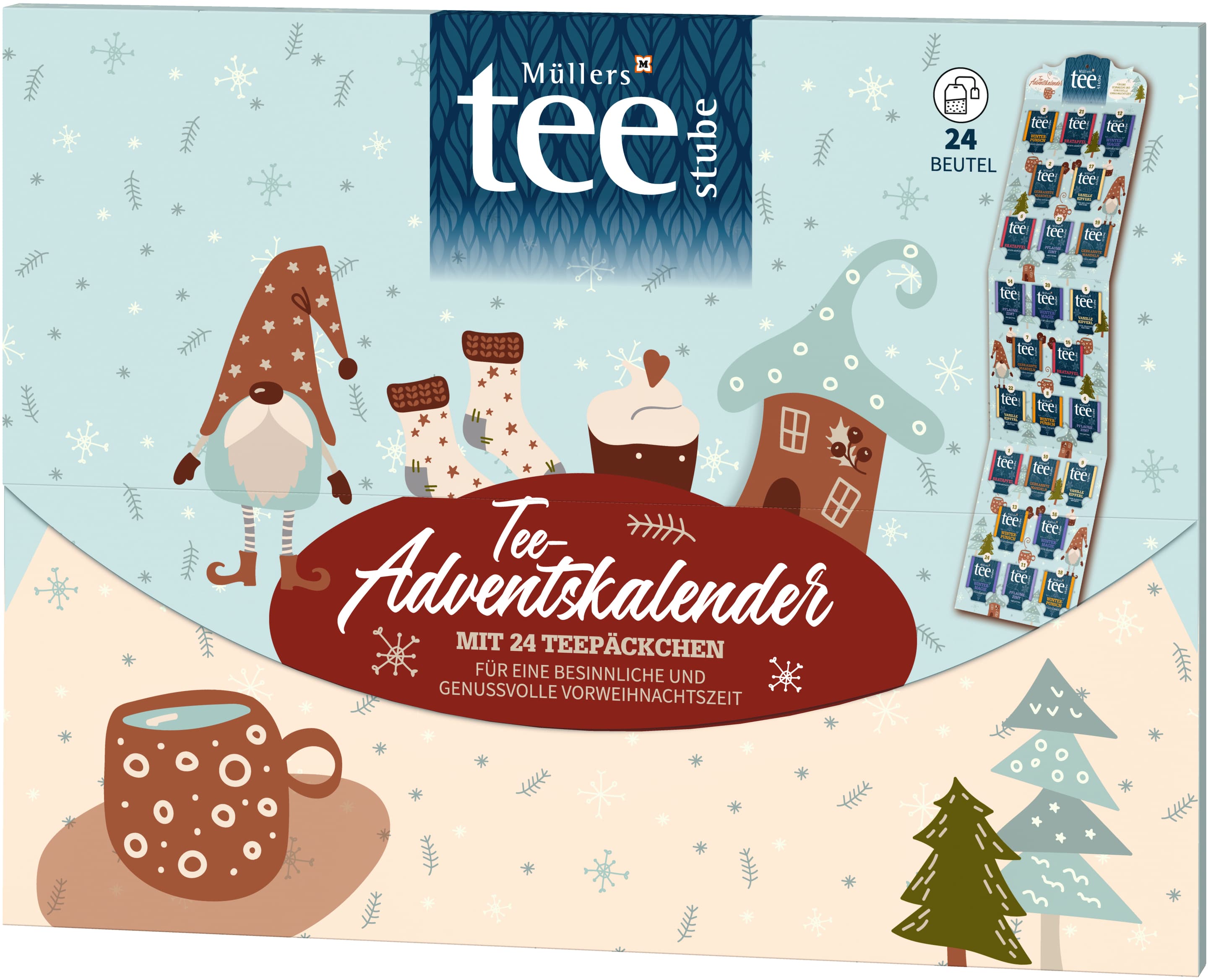 Müllers Teestube Tee Adventskalender