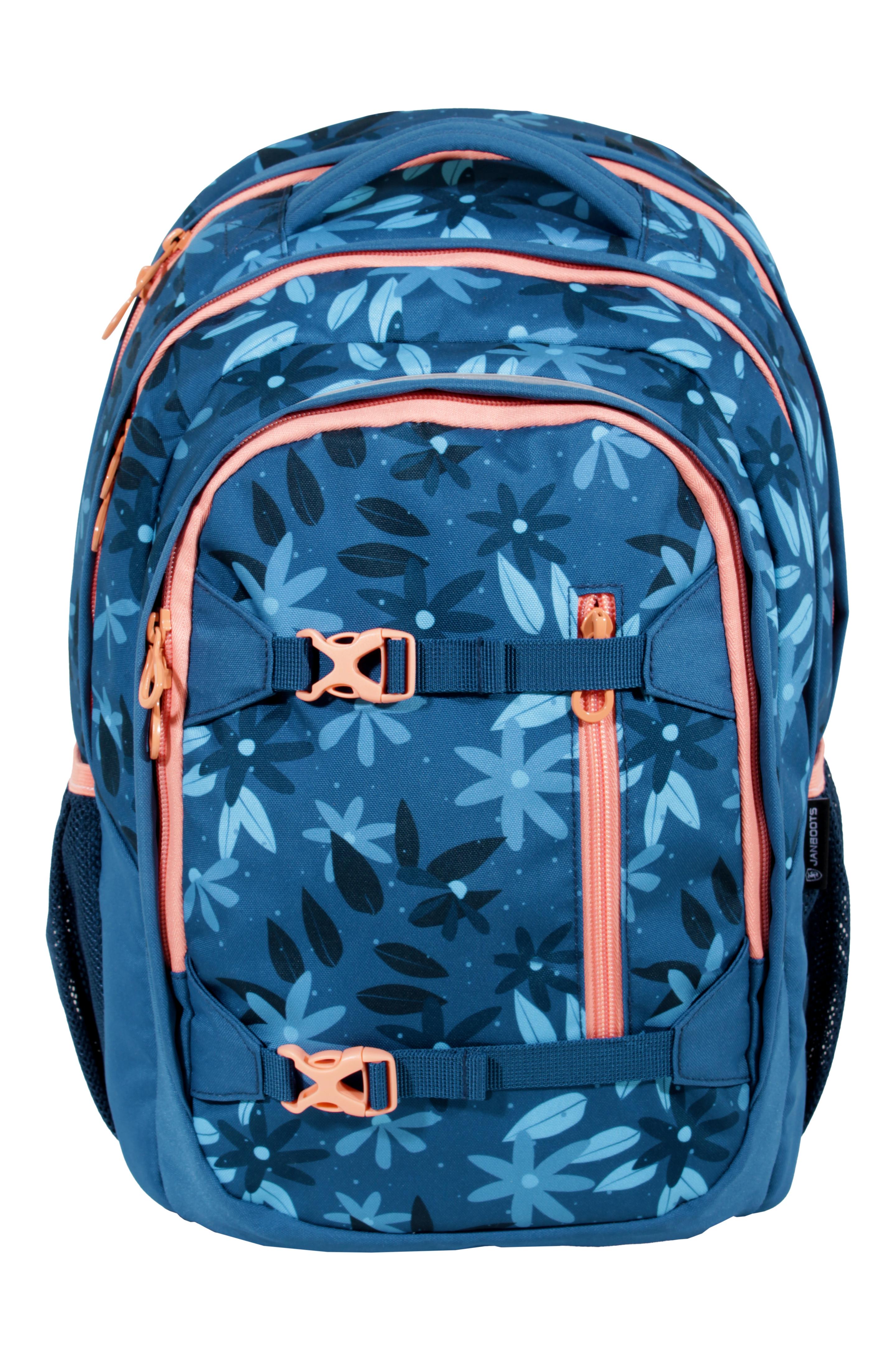 IN@SCHOOL Schulrucksack Blätter